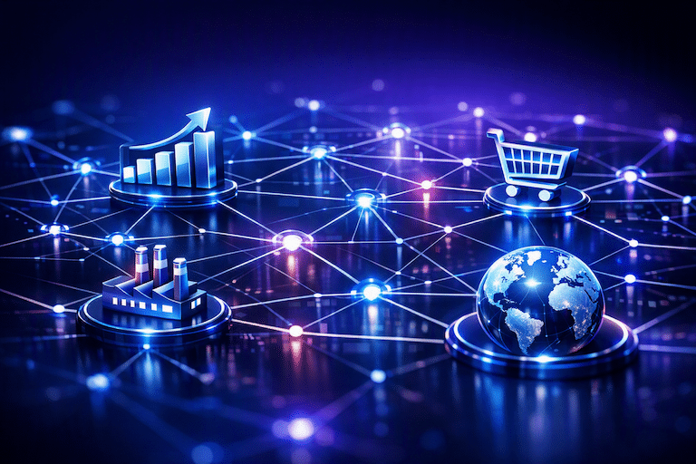 Commercial decision intelligence framework for CPG competitive advantage.